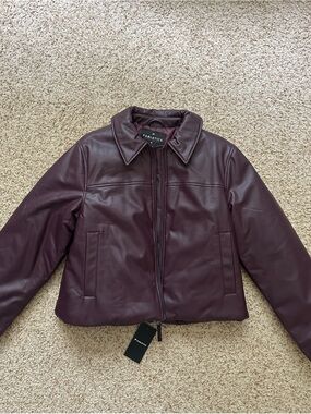 Fabletics Faux Leather Jacket